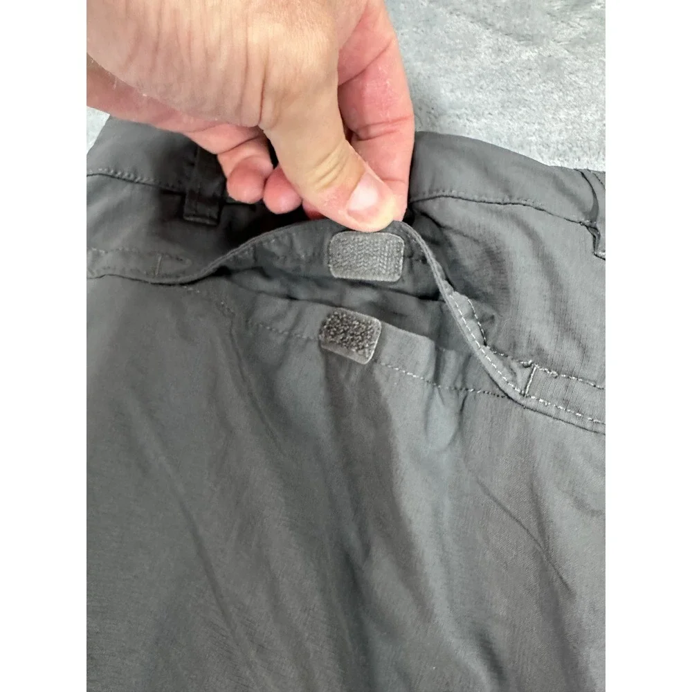 The North Face Mens Hiking Shorts Gray Size 34 Regular Outdoor Trail Cargo